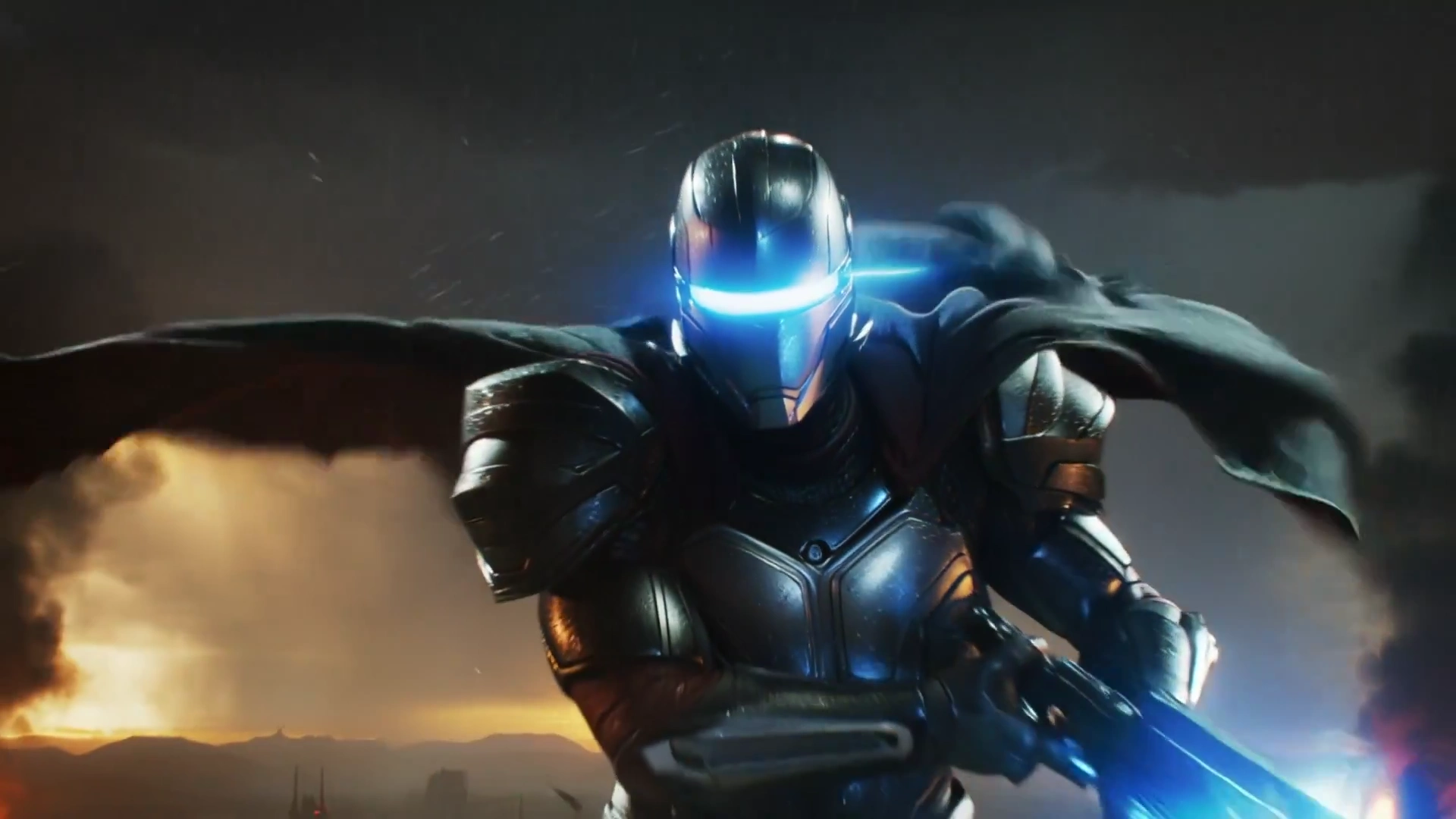 The Storm's Fury: A Warrior's Stand