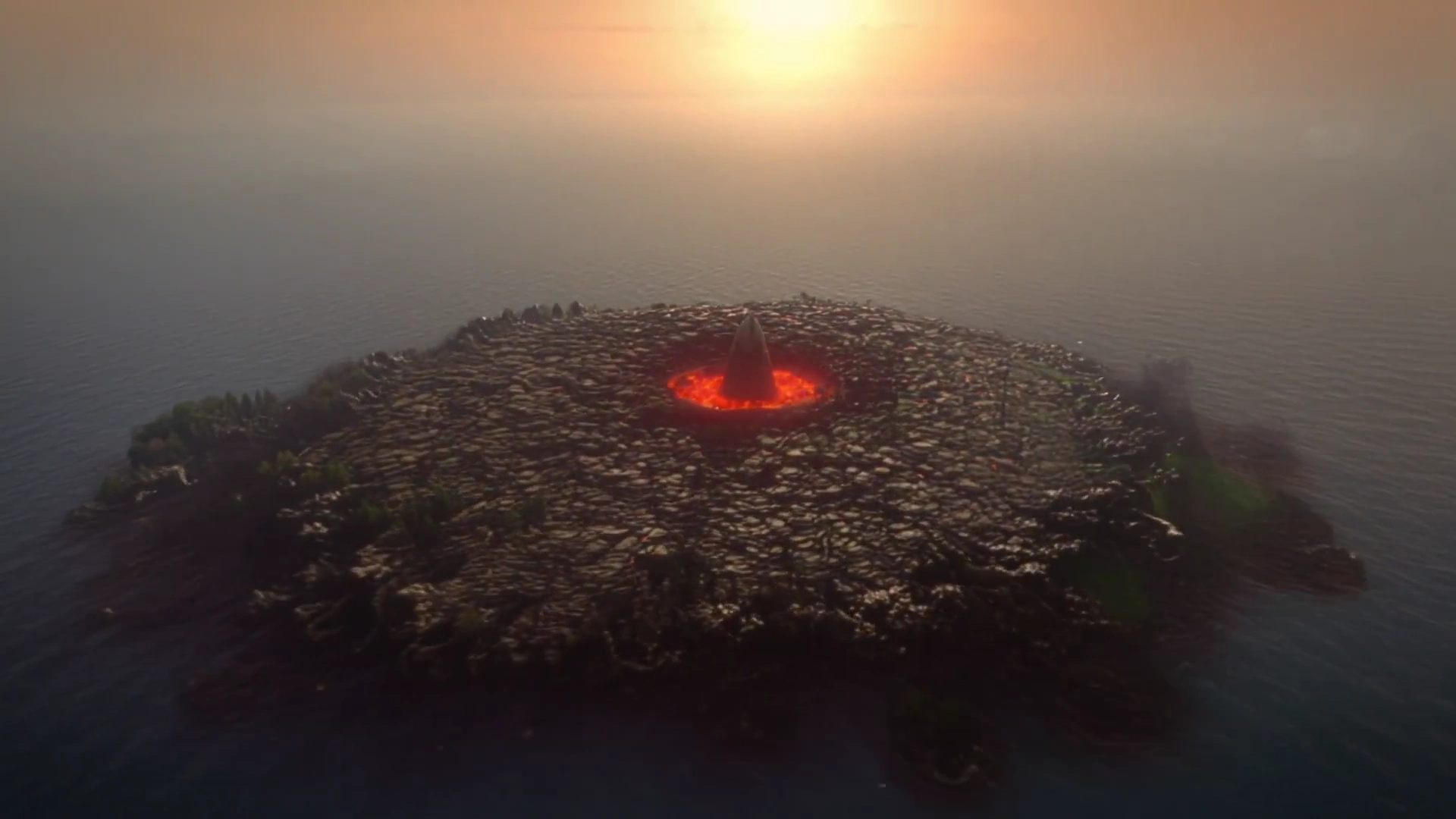 Time-Lapse Evolution: From Volcanic Vent to Arcology