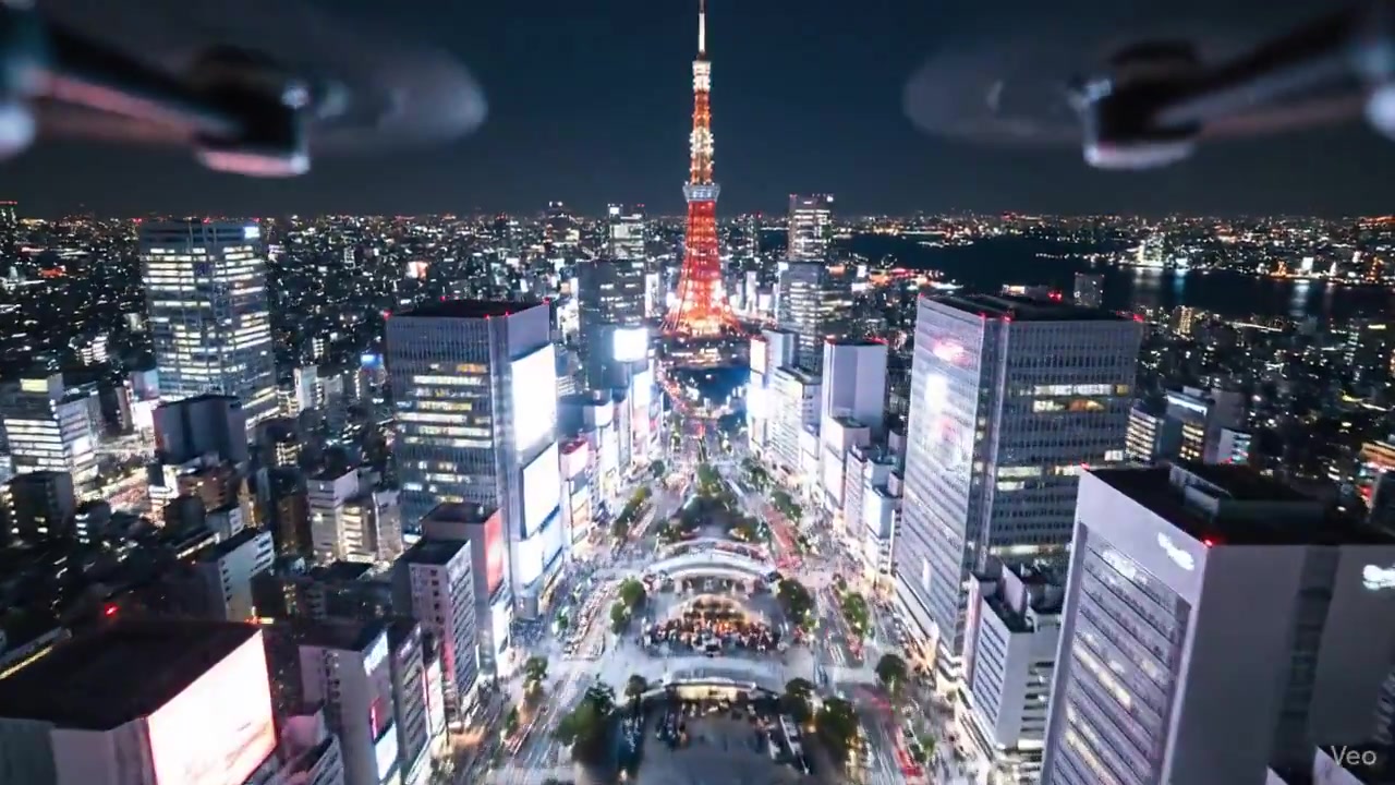 Tokyo Nights: A Mesmerizing Drone Journey Above the City Lights