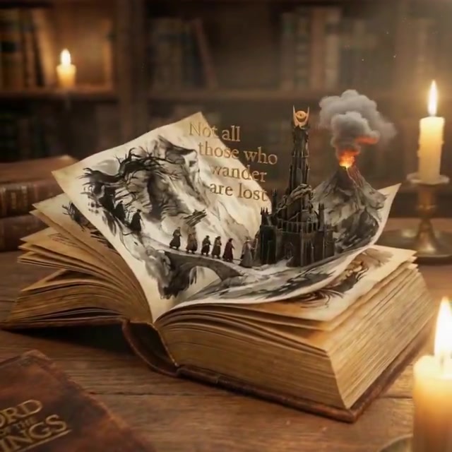 Unfolding Tales: A 3D Journey Through Literature