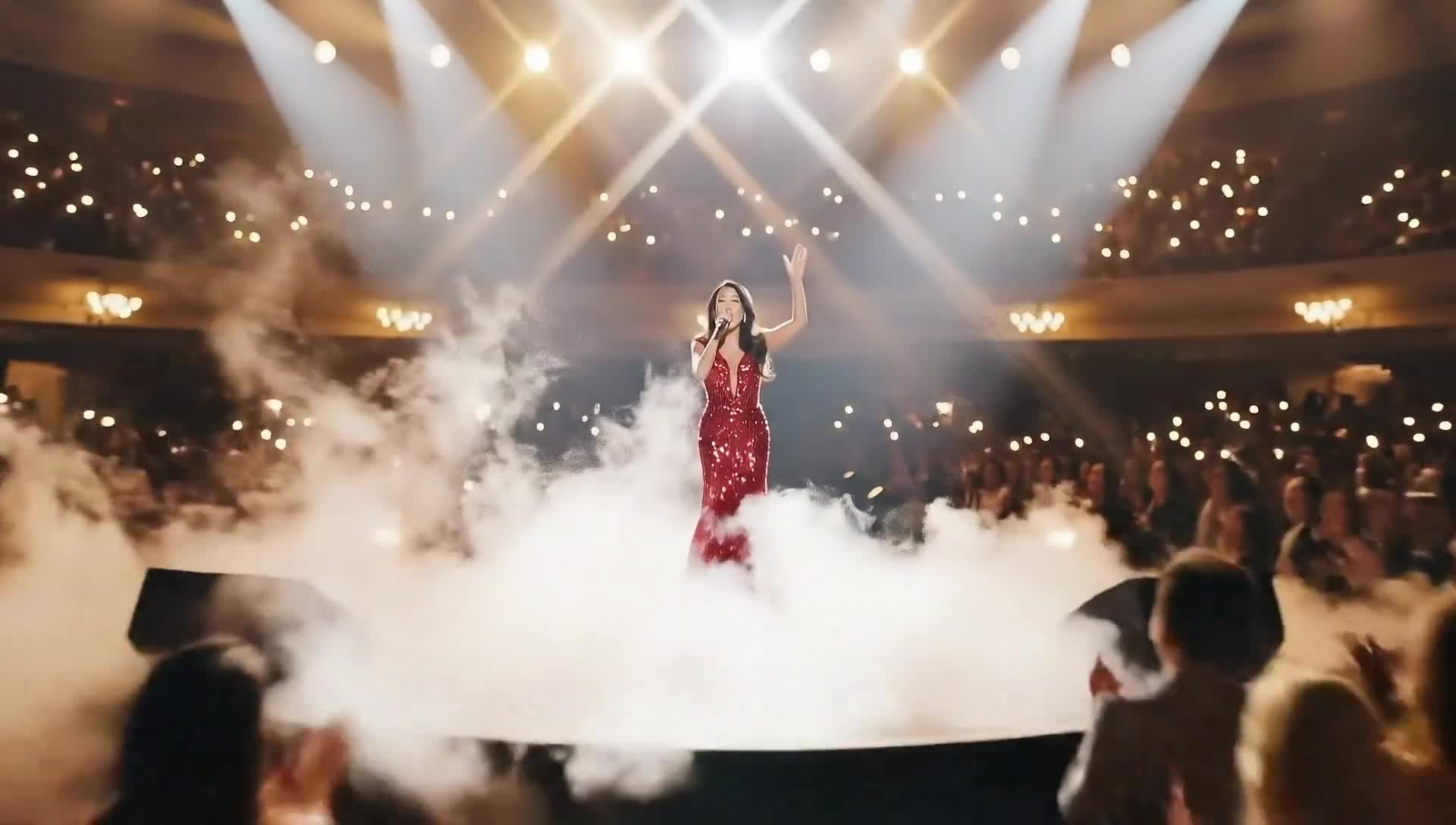 Unstoppable Confidence: A Red Dress's Dazzling Anthem
