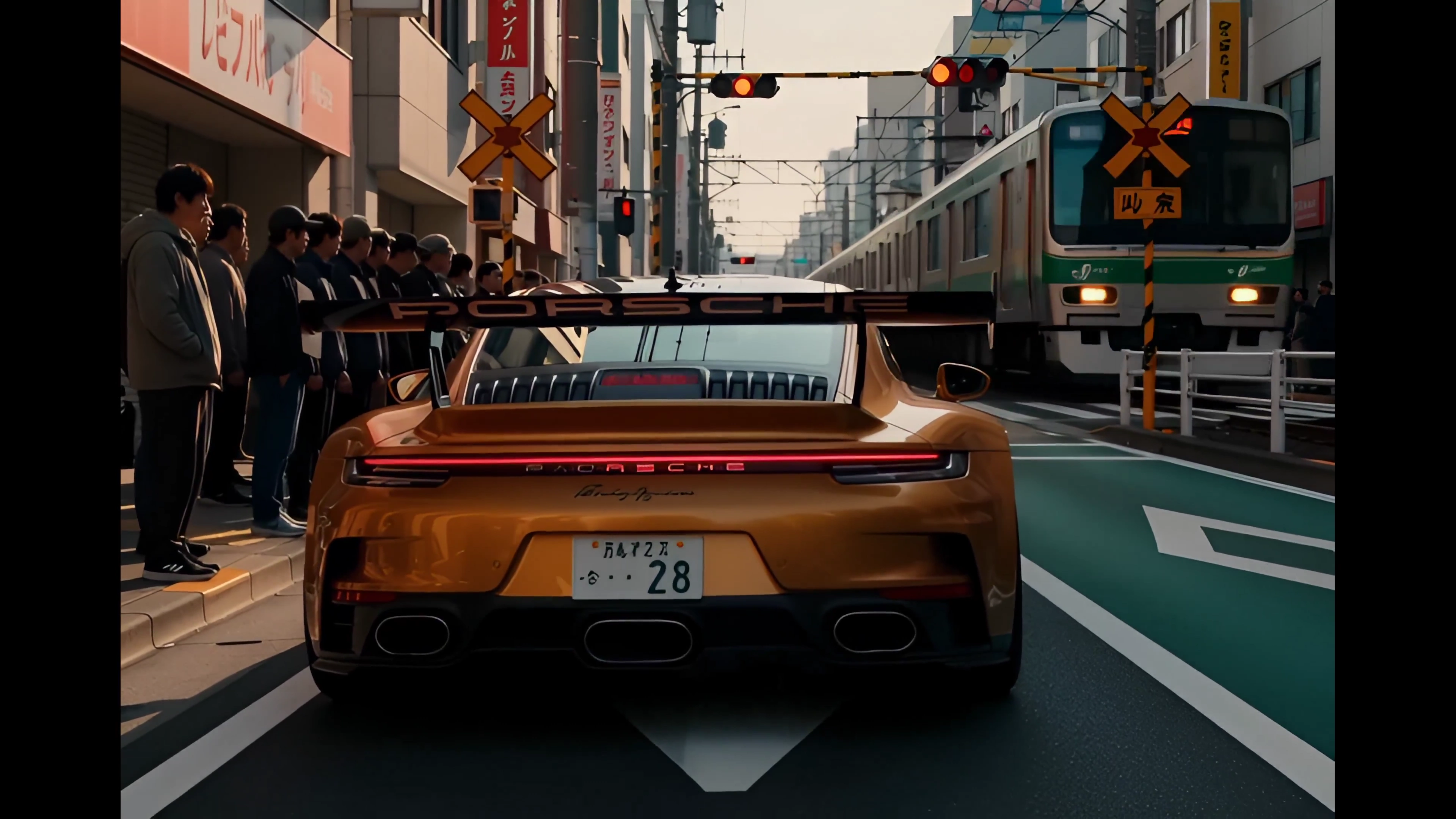 Urban Elegance: Porsche 911 GT3 RS in Tokyo