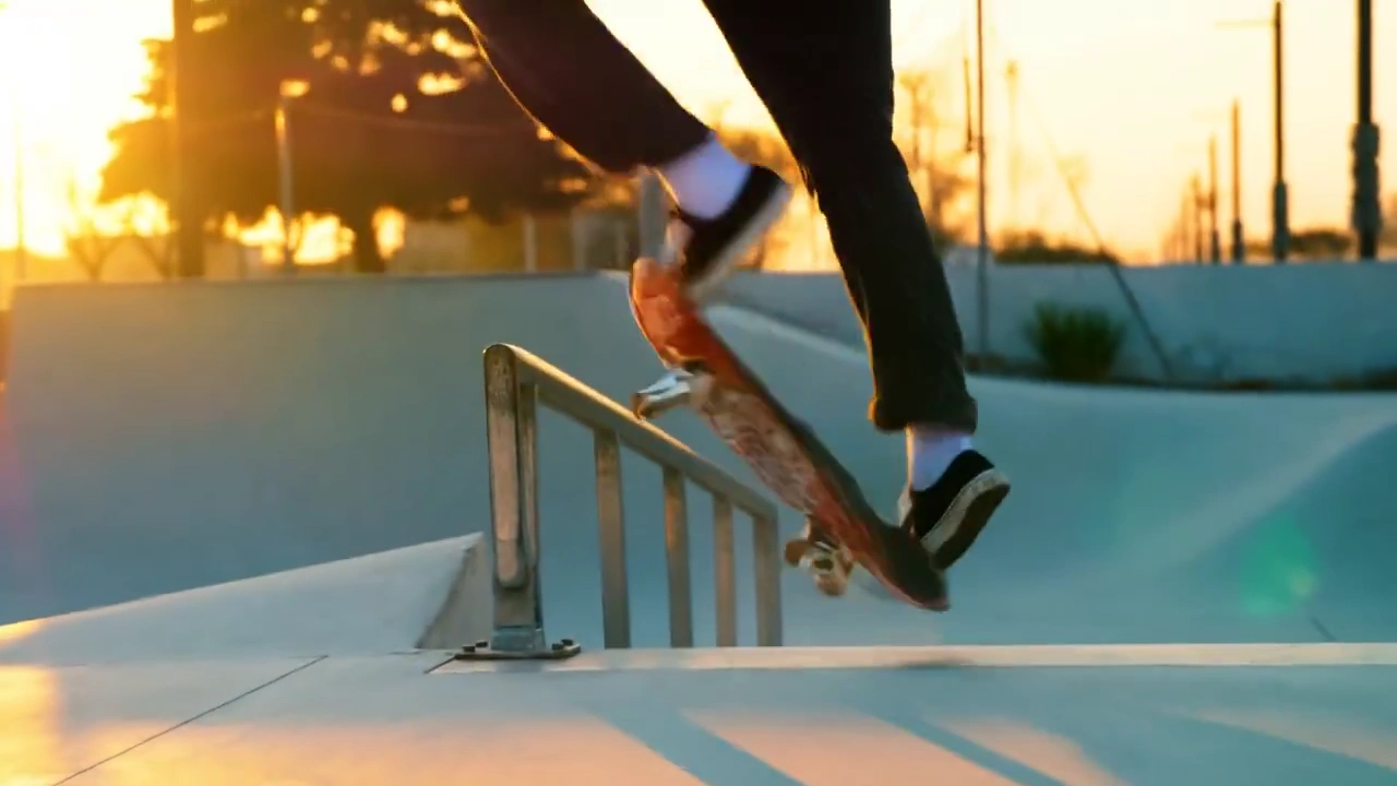 Urban Skatepark Tricks: A POV Adventure