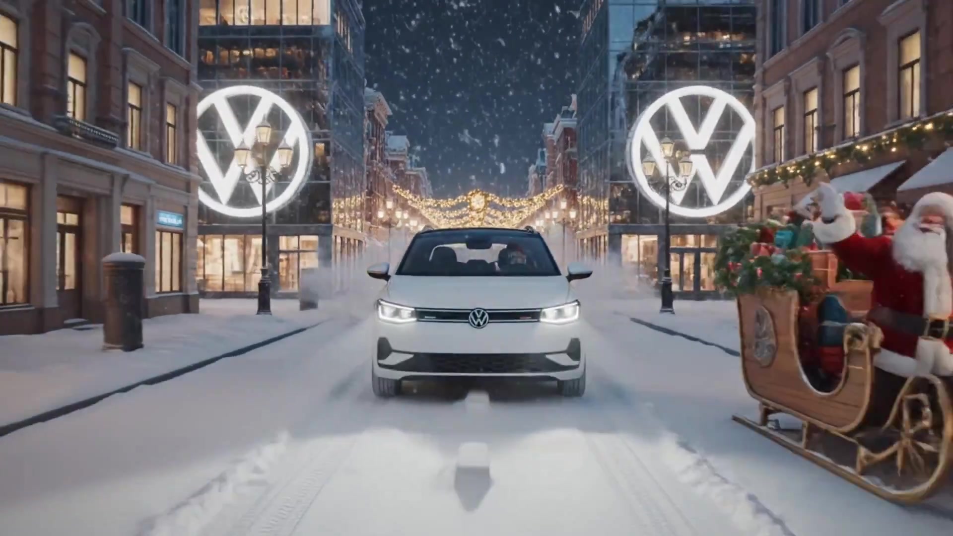 What if Santa's Sleigh Found a Volkswagen Solution?