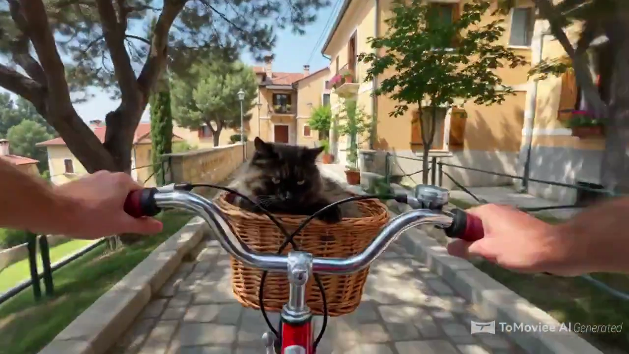 Whiskers and Wicker: A Village Ride