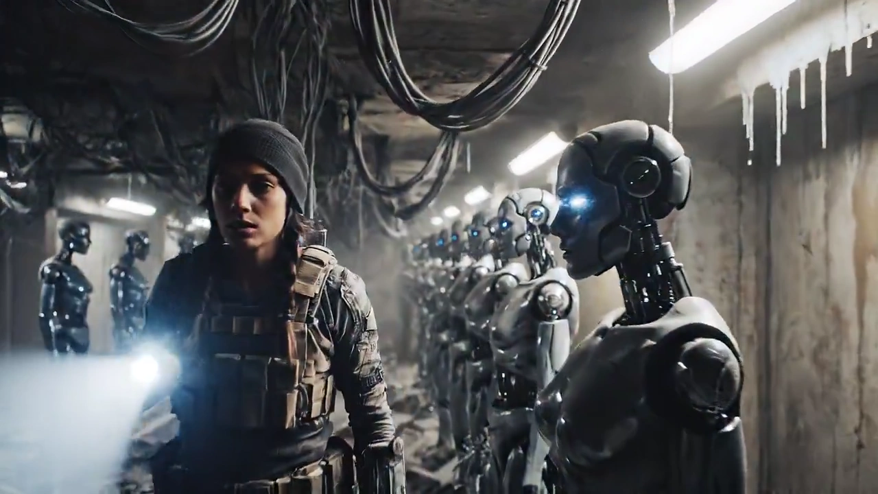 Whispers in the Bunker: The Awakening of Androids