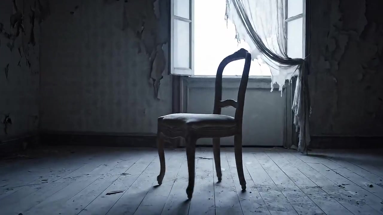 Whispers of Silence: A Haunting Room