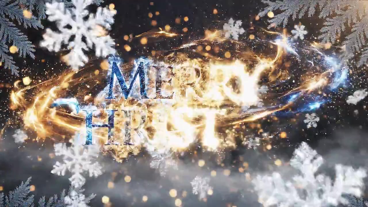 Whispers of Winter: A Magical Christmas Typography